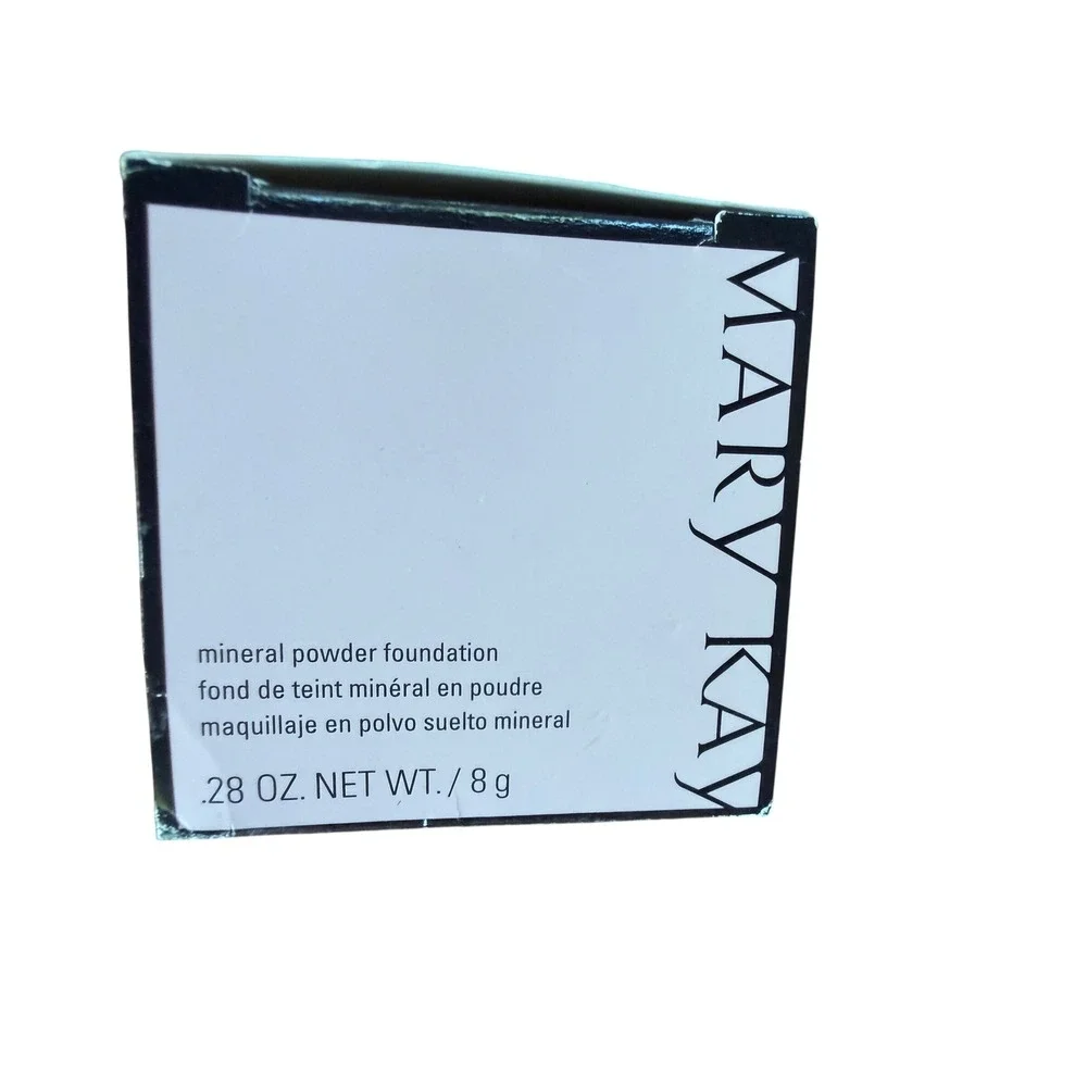 Mary Kay Mineral Powder Foundation Beige 0.5 Matte 0.28oz Open Box Discontinued